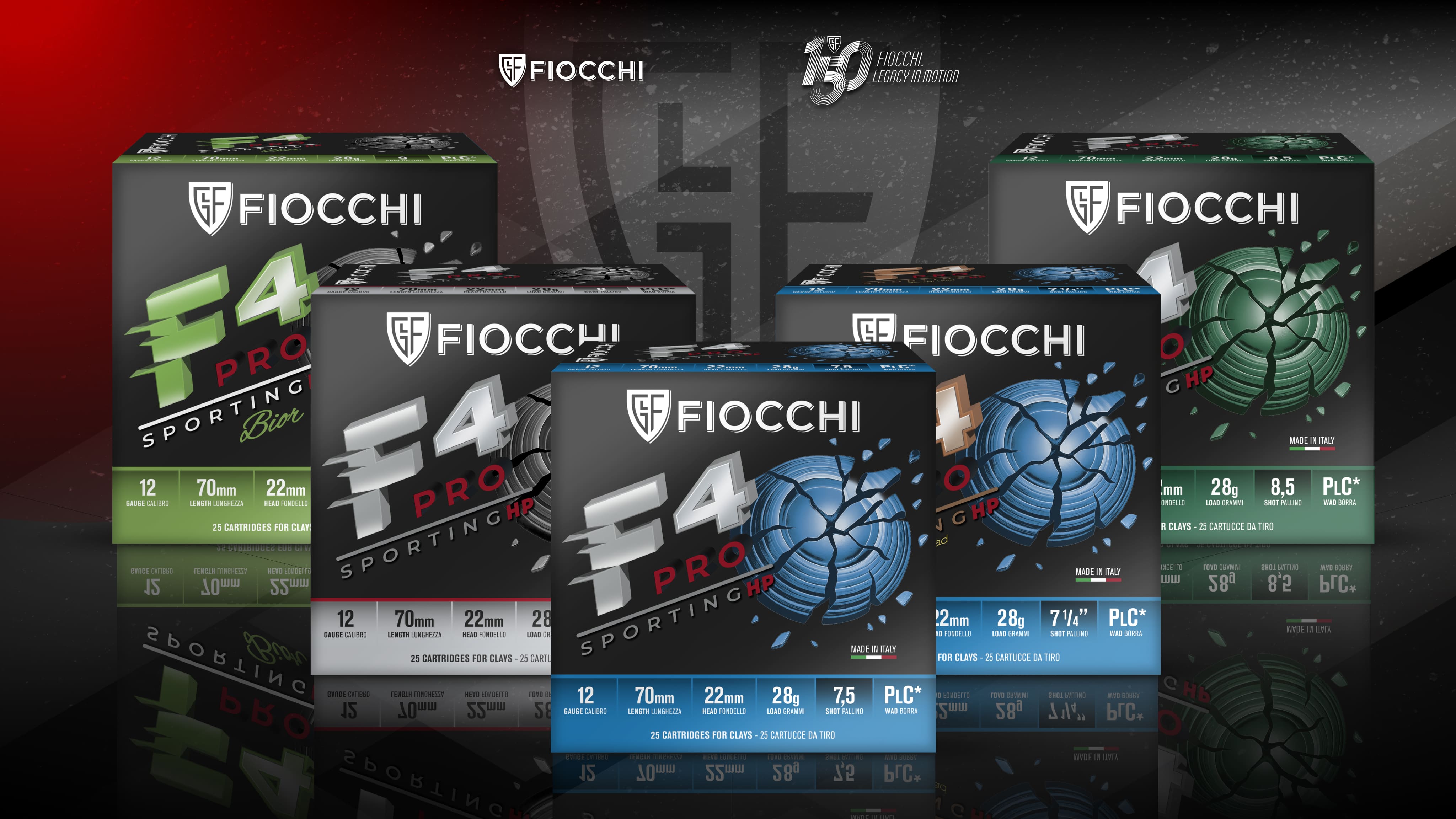 FIOCCHI INTRODUCES THE NEW F4 PRO SPORTING HP
