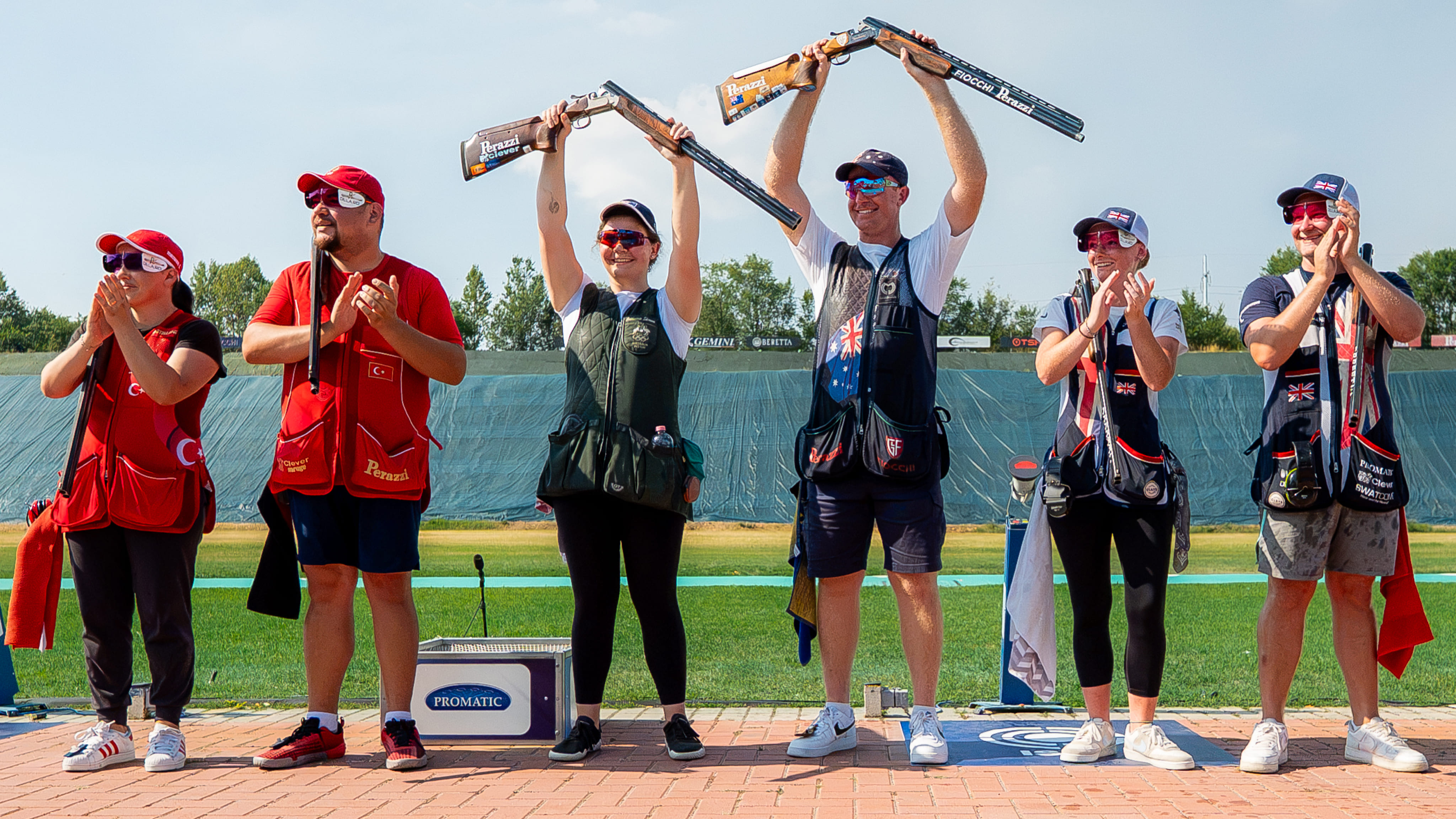 ISSF WORLD CUP SHOTGUN LONATO 2026: FIOCCHI CELEBRA I SUOI CAMPIONI E 150 ANNI DI STORIA