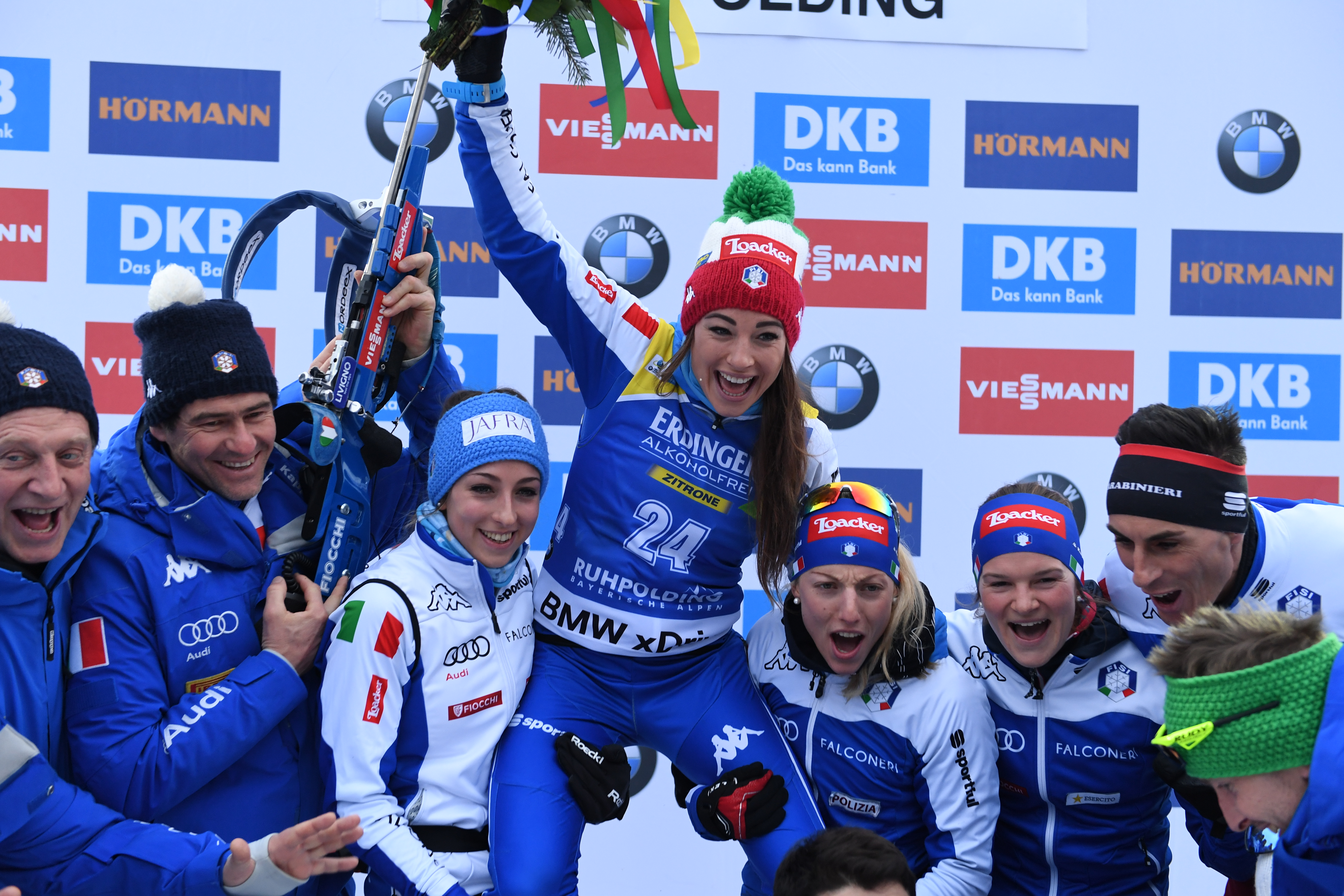 ORO, ARGENTO E TANTI PIAZZAMENTI: AZZURRI PROTAGONISTI A RUHPOLDING